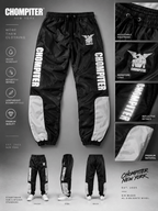 Ficha técnica de los Reflective Joggers CHOMPITER New York con detalles y vistas del producto