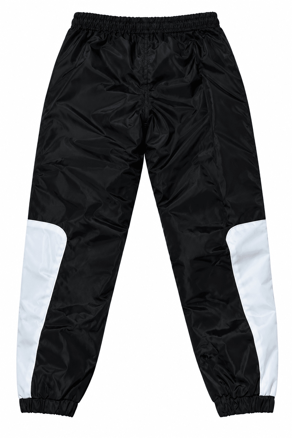 Vista trasera de los joggers reflectivos CHOMPITER con puños elásticos