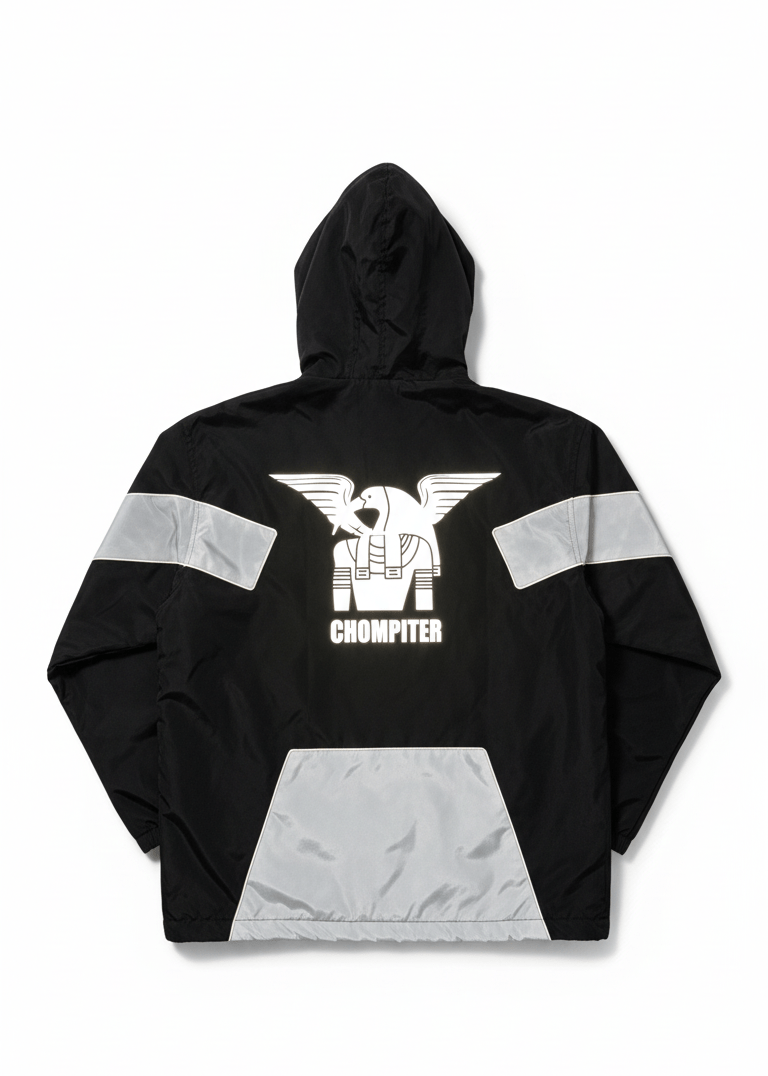 Reflective Tech Jacket – Waterproof Urban Streetwear | CHOMPITER