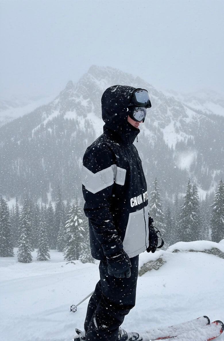 Reflective Tech Jacket – Waterproof Urban Streetwear | CHOMPITER - CHOMPITER