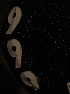 Rhinestone Hoodie Premium Black Zip-Up Streetwear / Chompiter 999