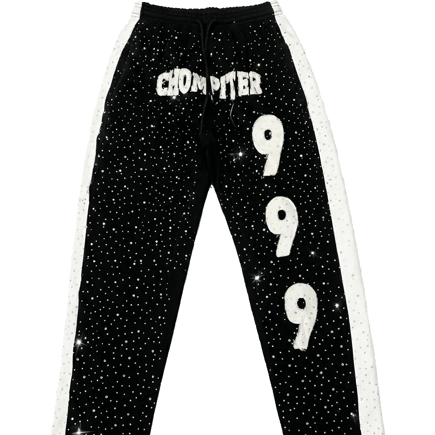 Set Brillo – Sudadera + Pantalón con Pedrería - CHOMPITER