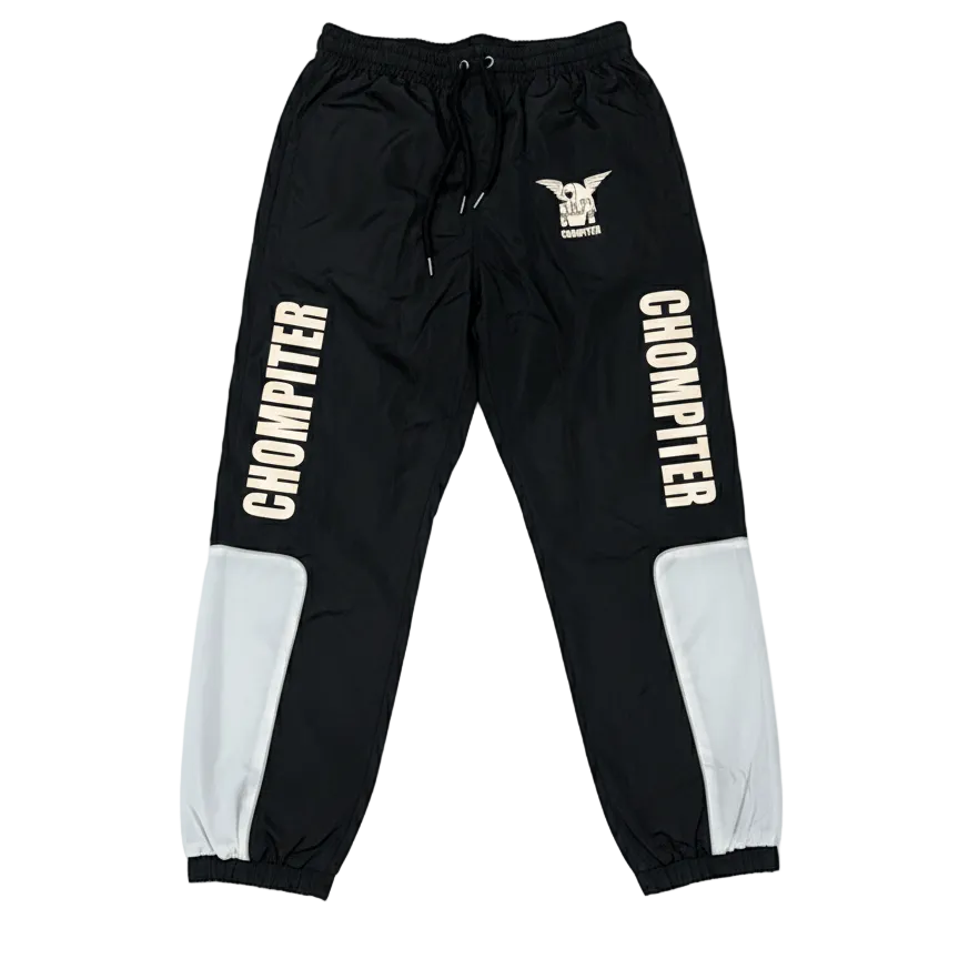 Tech Reflective Waterproof Track Pants – Black | CHOMPITER - CHOMPITER
